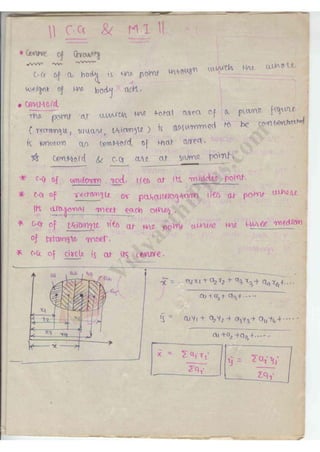 Strength of Material 1 (SOM) Mechanical Engineering Handwritten classes ...
