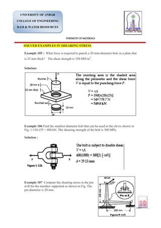 Strength of materialsgggggggggggggggggggggggggggggggggggggggg | PDF