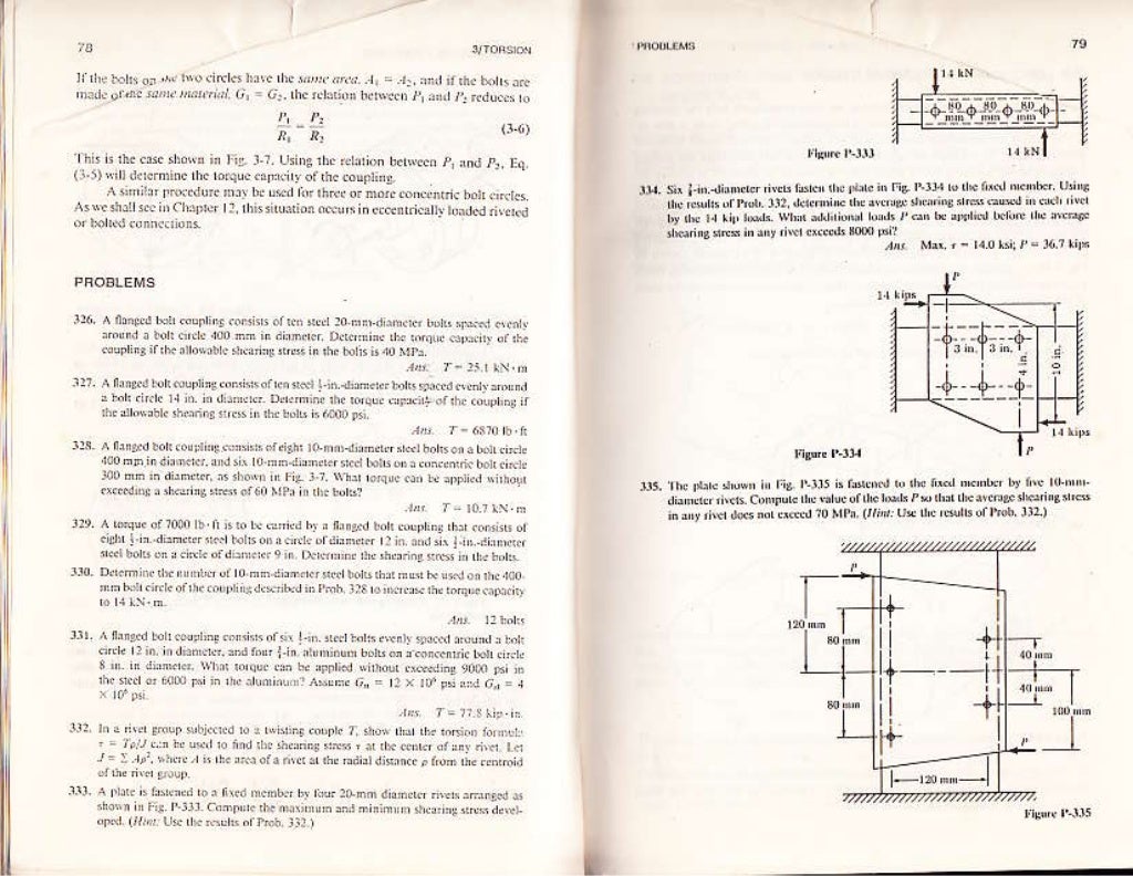 Strength of materials by singer and pytel (4th edt)