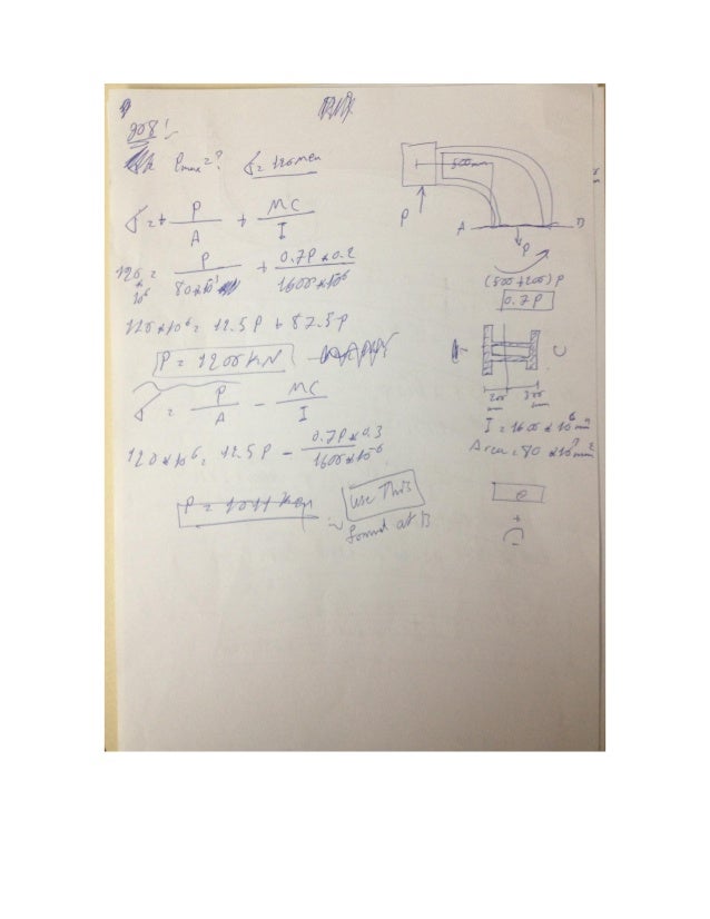 strength of materials singer and pytel solution manual (chapter 9 )