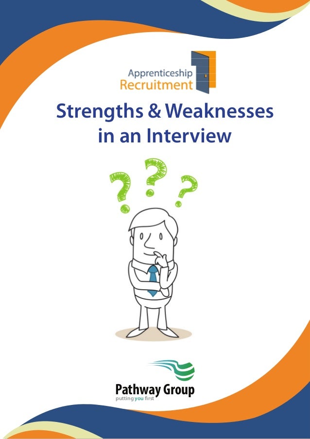 good strengths and weaknesses for interview