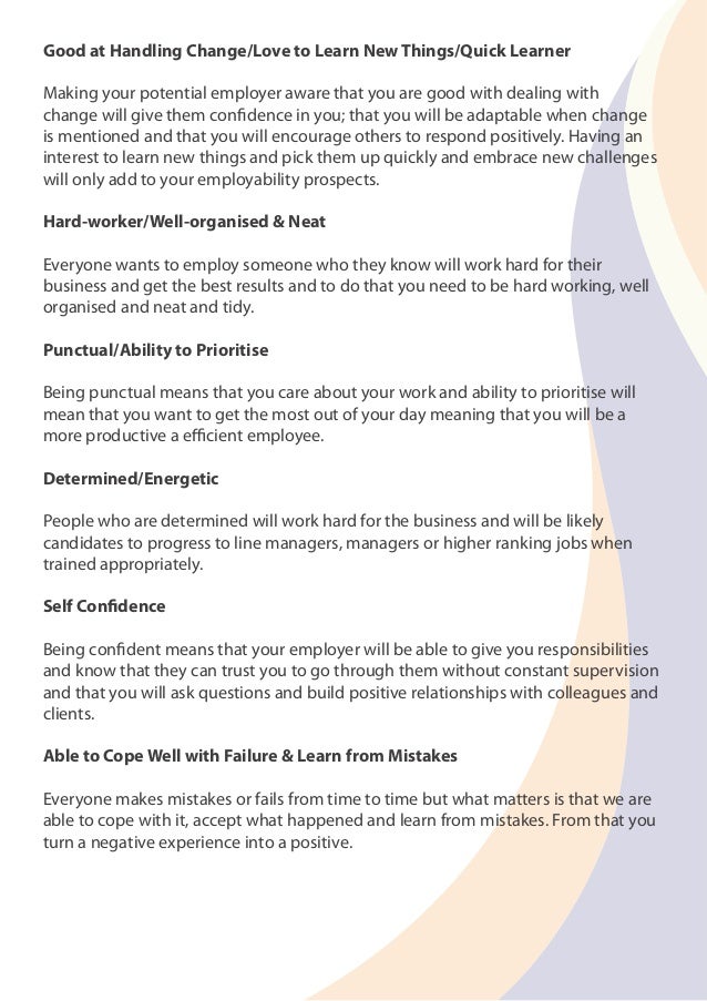 strengths and weaknesses for interviews