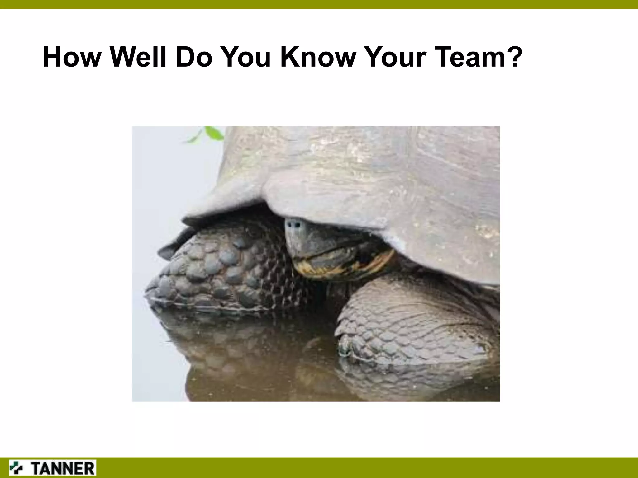 How Well Do You Know Your Team?

 