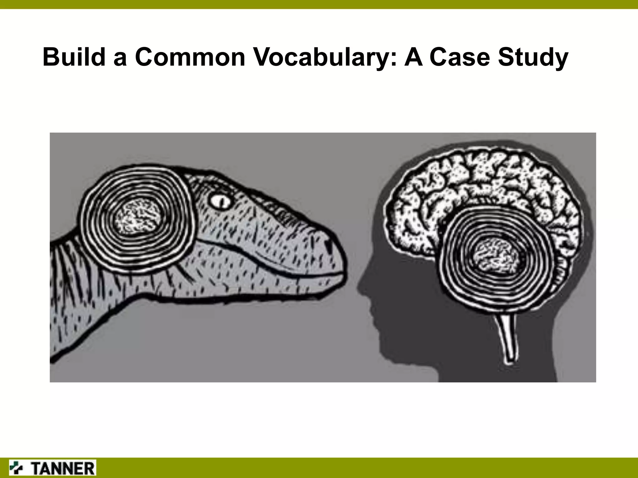 Build a Common Vocabulary: A Case Study

 