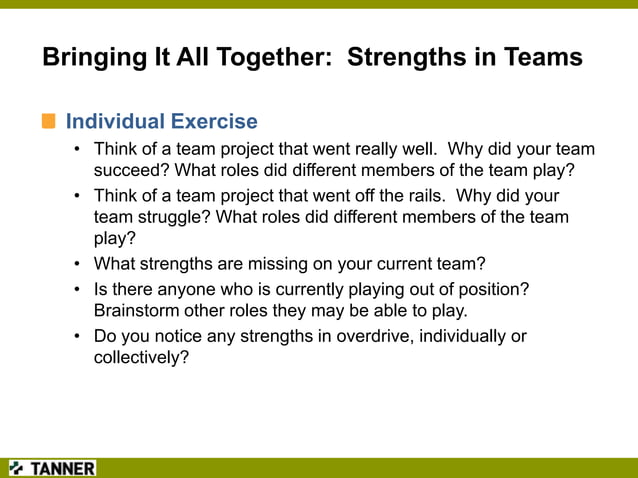 High Performing Teams: Shared Values, Diverse Strengths | PPT