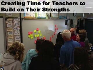 Creating Time for Teachers to
Build on Their Strengths
 