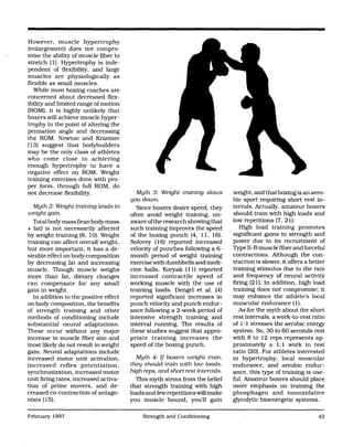 Strength training for boxing