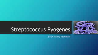 Streptococcus Pyogenes
By Dr. Charly Katzumaki
 