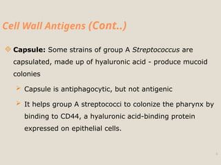 Strep Encapsulated strepto pneumo and dental caries ppt for bds students | PPTX
