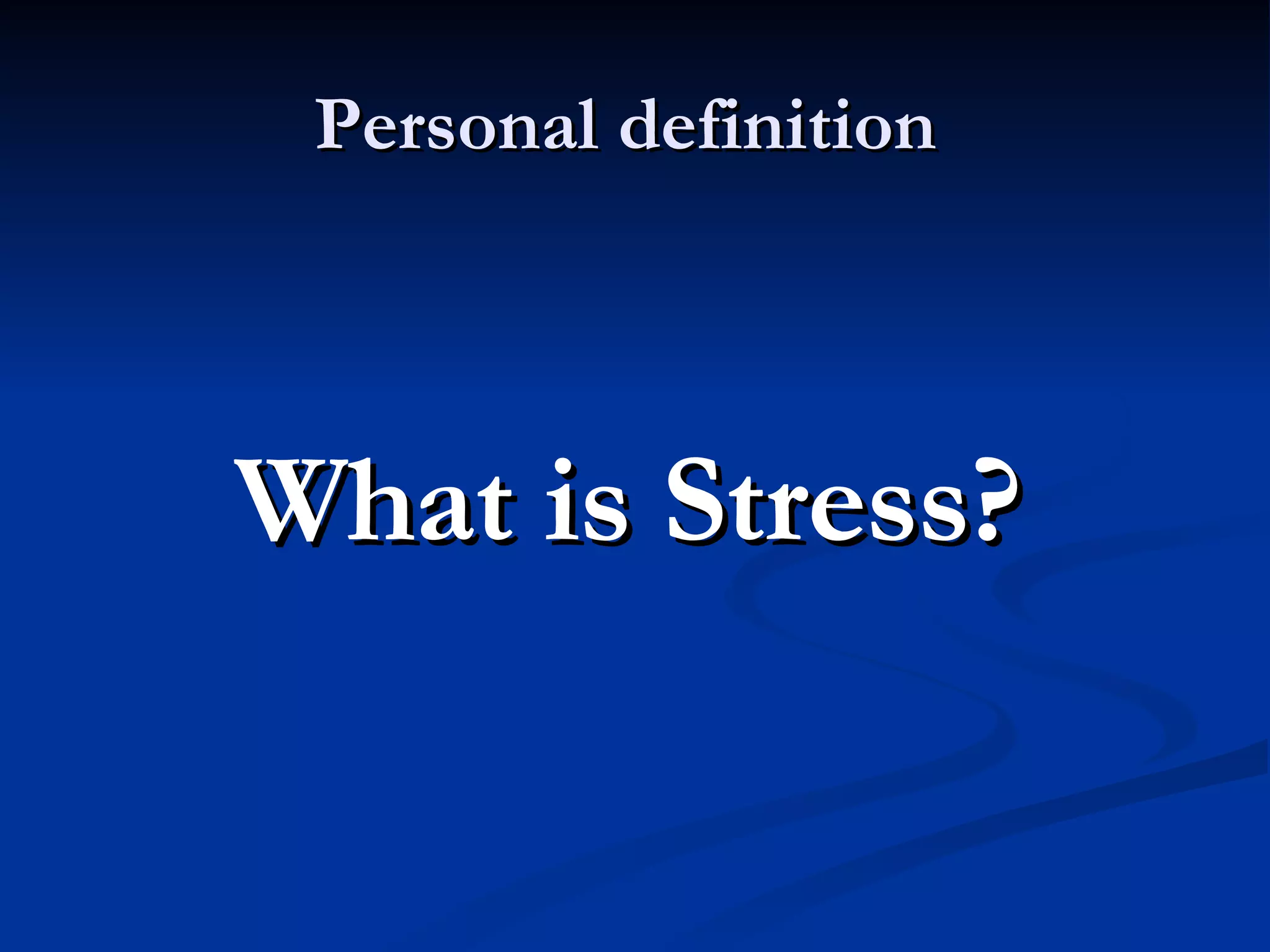 Stress | PPT