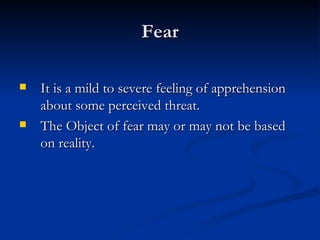 Apprehension Example Stress | PPT