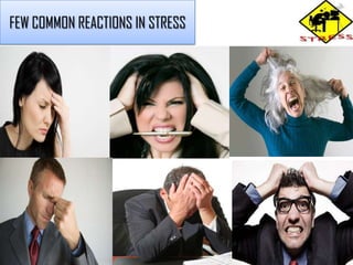 FEW COMMON REACTIONS IN STRESS

 