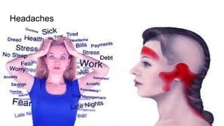 Stress Management
Mohammad Tawfik
#WikiCourses
Http://WikiCourses.WikiSpaces.com
Headaches
 