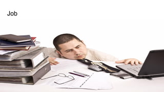 Stress Management
Mohammad Tawfik
#WikiCourses
Http://WikiCourses.WikiSpaces.com
Job
 