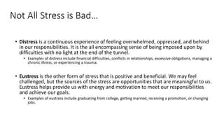 Stress Management And Public Relations | PPTX