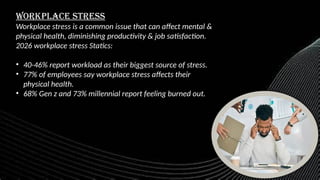 Effective Stress Management Strategies for Workplace Well-being and ...