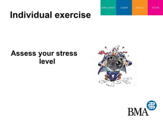 Individual exercise Assess your stress level 