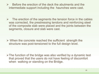 Stress ribbon-bridges | PPTX