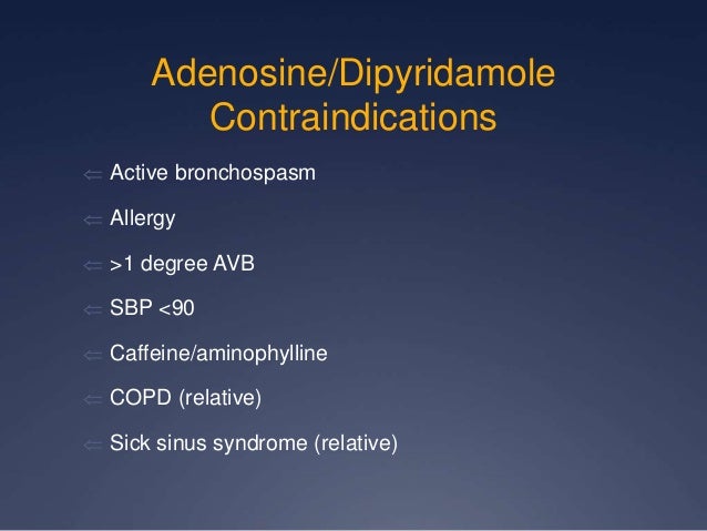 Dipyridamole Stress Testing