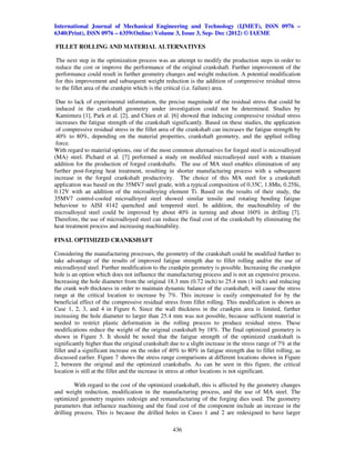 Stress analysis and optimization of crankshaft under dynamic loading 2 ...