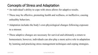Stress and adaptation.Stress and adaptation | PPTX