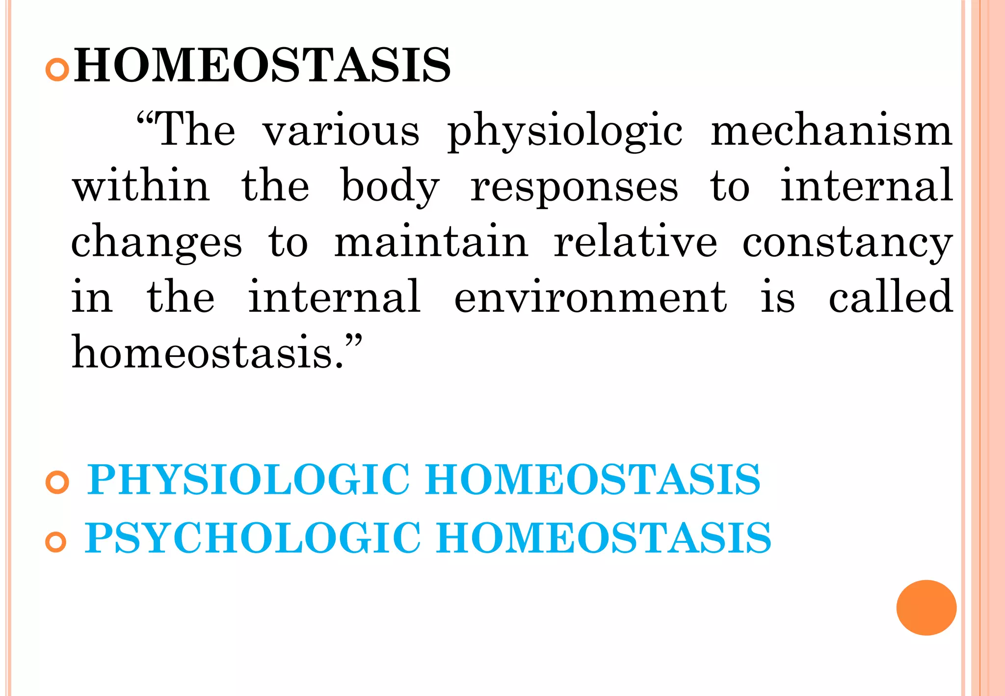 Stress and adaptatiton | PPTX