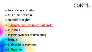 Stress and adjustment disorders