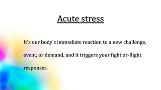 Stress and adjustment disorders