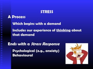 Stress and anxiety powerpoint | PPT
