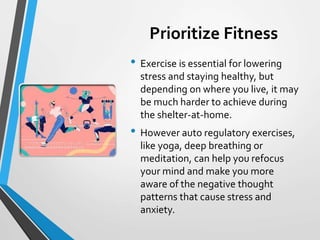 Stress and precaution during covid 19 | PPTX
