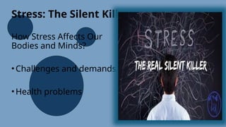 Understanding Stress and Its Impact on Health: Causes, Effects, and ...