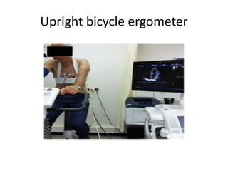 Upright bicycle ergometer
 
