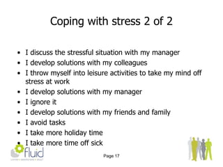 12% of employers had been forced to dismiss employees signed off with stress in the past yearStatistics 2 of 2