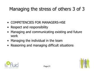 Feeling that efforts are not recognised