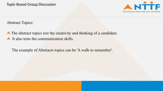 stress management and group discussion in the organizational behavior ...
