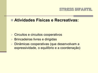 Professores e Pais estressados