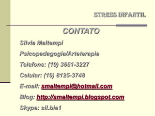 Falta de atividades lúdicas e prazerosas