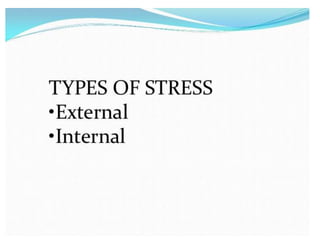 PPT on Stress manage,