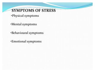 PPT on Stress manage,