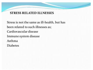 PPT on Stress manage,