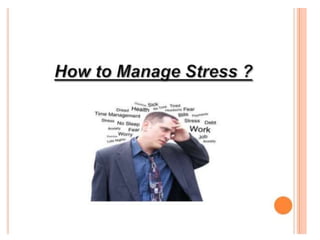 PPT on Stress manage,