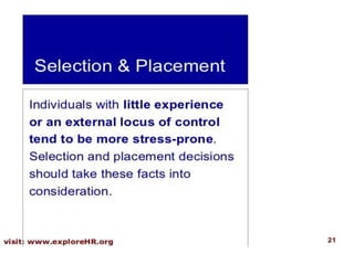 PPT on Stress manage,