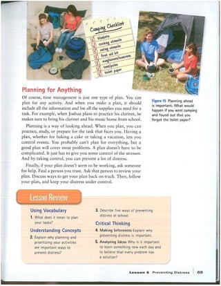 Stress management