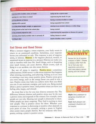 Stress management