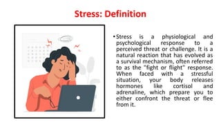 Stress Assignment Stress management.pptx.pdffbdbsbsbsnsndnd | PDF