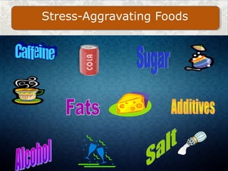 Stress-Aggravating Foods
 
