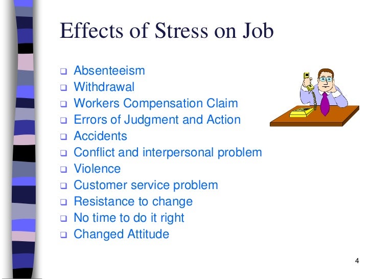 job stress management job stress