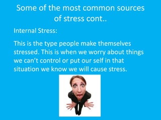 Stress SignalsStress Signals are characterized into 4 groups:1-Feelings2-Thoughts4-Behavioral5-physical