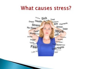 Stress management and relaxation techniques ppt by me | PPTX