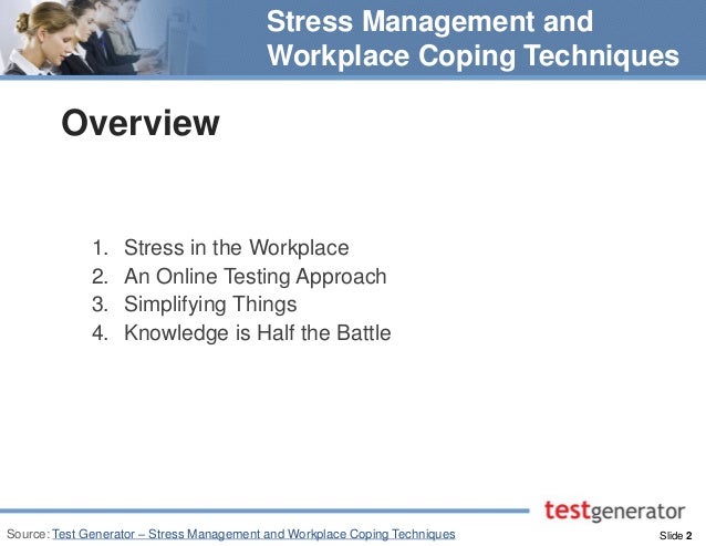 stress management at workplace